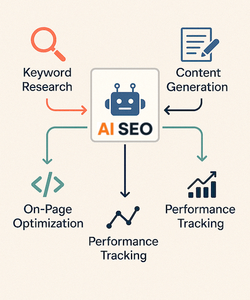 AI SEO process