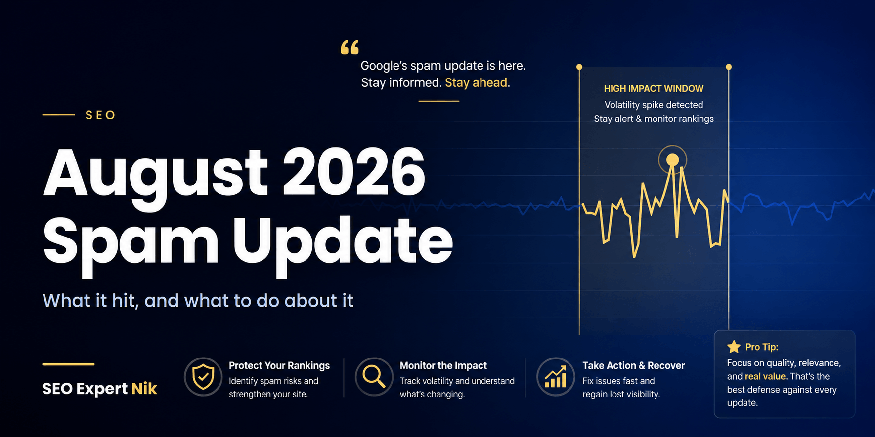 Google August 2026 Spam Update